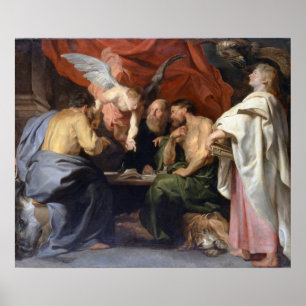 Die vier Evangelisten Poster