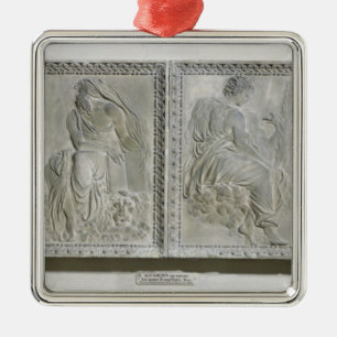 Die vier Evangelisten Silbernes Ornament