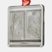 Die vier Evangelisten Silbernes Ornament (Links)