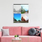 DIE VIER JAHRE LEINWANDDRUCK (Insitu (Wohnzimmer))