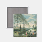 Die vier Jahreszeiten: Frühling Magnet (Vorderseite/Rückseite)