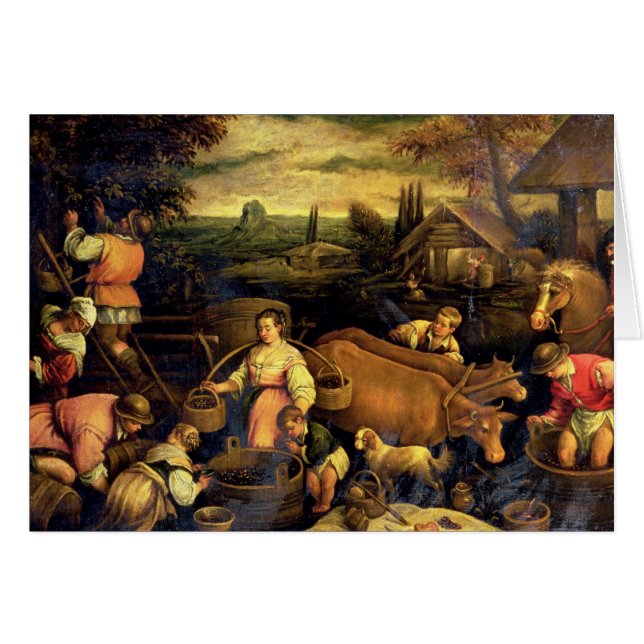 Die vier Jahreszeiten: Herbst (Vorderseite (Horizontal))