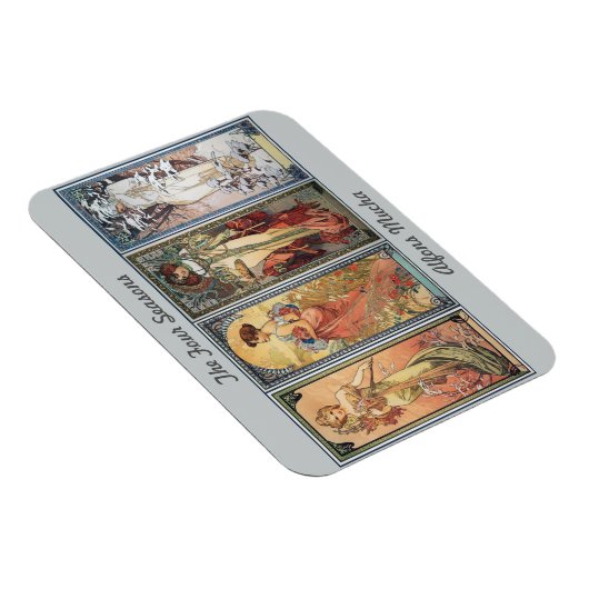 Die vier Jahreszeiten Magnet (Rechte Seite)