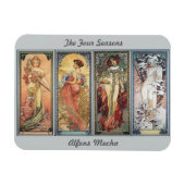 Die vier Jahreszeiten Magnet (Horizontal)