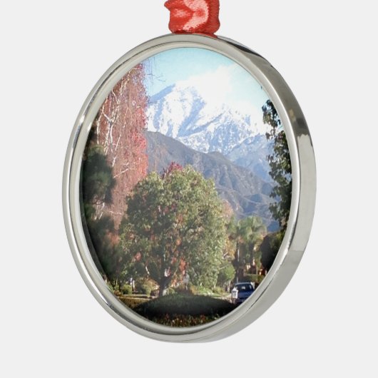 Die vier Jahreszeiten Silbernes Ornament (Links)