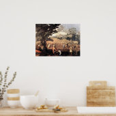 Die vier Jahreszeiten - Sommer Poster (Küche)