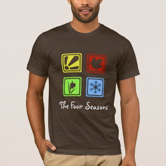 Die vier Jahreszeiten T-Shirt (Vorderseite)
