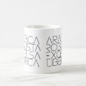 Die vier Kaffeesorten Kaffeetasse (Mittel)