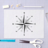 Die vier Kardinal-Richtungen - Seidenpapier (Handwerk)