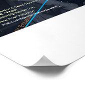 Die vier kosmischen Evangeliumsmotive Poster (Ecke)