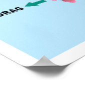 DIE VIER KRÄFTE DES FLUGS VON Sandra Boynton Poster (Ecke)