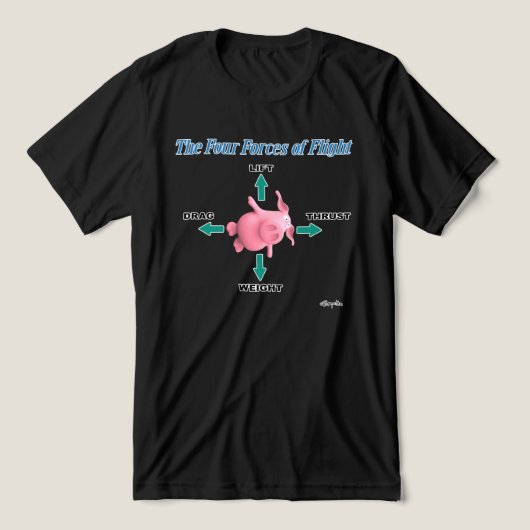 DIE VIER KRÄFTE DES FLUGS VON Sandra Boynton Tri-Blend Shirt (Design Vorderseite)