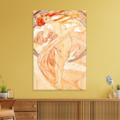 Die vier Künste - Tanz, Jugendstil Leinwanddruck (Insitu (Wohnzimmer))