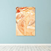 Die vier Künste - Tanz, Jugendstil Leinwanddruck (Insitu (Holzboden))