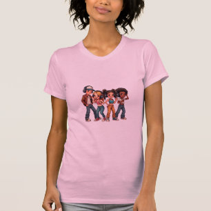 Die vier Künstlerfreunde T-Shirt