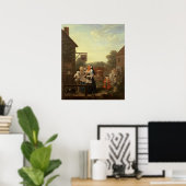 Die Vier-Male des Tages: Abend, 1736 Poster (Heimbüro)