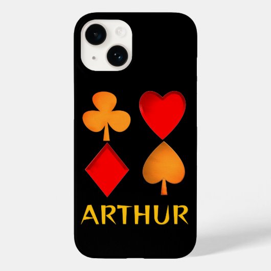 Die vier personalisierten Anzüge Case-Mate iPhone Hülle (Rückseite)
