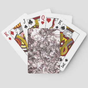 Die vier Pferde der Apokalypse (Dürer, 1498) Spielkarten