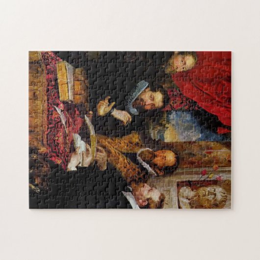 Die vier Philosophen von Peter Paul Rubens Puzzle (Horizontal)