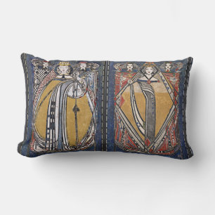 Die vier Queens-Deck-Karten-Cushions Lendenkissen