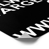 Die vier Regeln für die Sicherheit von Feuerwaffen Poster (Ecke)