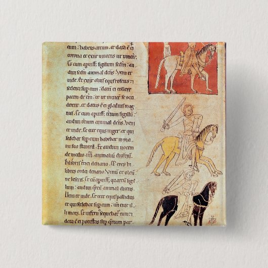 Die vier Reiter der Apokalypse Button (Vorderseite)