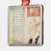 Die vier Reiter der Apokalypse Ornament Aus Metall (Links)