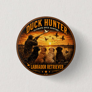 Die vier Retriever – Entenjagd Button