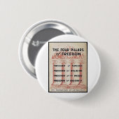 Die vier Säulen der Freiheit Button (Vorne & Hinten)
