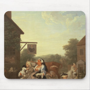 Die vier Tageszeiten: Abend, 1736 Mousepad