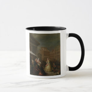 Die vier Tageszeiten: Morgen, 1736 Tasse