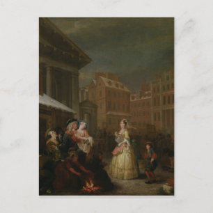 Die vier Tageszeitungen: Morgen, 1736 Postkarte