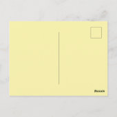 Die vier Tannenarten, Botanik. Postkarte (Rückseite)