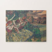 Die vier Tänzer von Edgar Degas Puzzle (Horizontal)