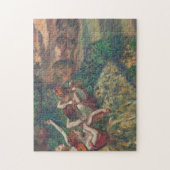 Die vier Tänzer von Edgar Degas Puzzle (Vertikal)