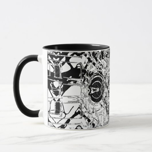 Die vier Tasse der ersten Apokalypse (Links)