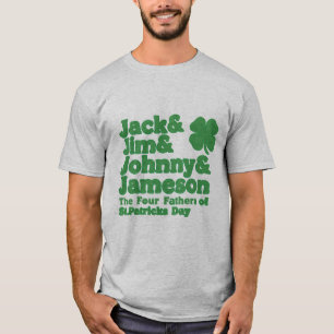 Die vier Väter des St. Patricks Day T-Shirt