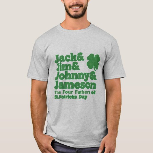 Die vier Väter des St. Patricks Day T-Shirt (Vorderseite)