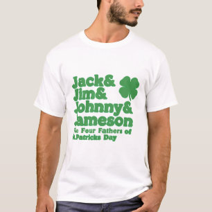 Die vier Väter des St. Patricks Day T-Shirt