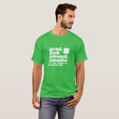 DIE VIER VATER SCHLIESSEN. PATRICK'S DAY T-Shirt (Vorne ganz)