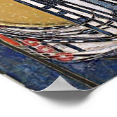 Die vier vierzig Karten Poster (Ecke)