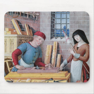 Die vier Zustände der Gesellschaft: Arbeit Mousepad