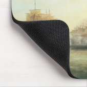 Die vierte Aktion vor Trincomalee Mousepad (Ecke)