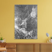 Die vierte Hälfte des Jahrhunderts Leinwanddruck (Insitu (Wohnzimmer))
