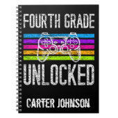 Die vierte Stufe ist wieder in die Schule Personal Notizblock (Vorderseite)