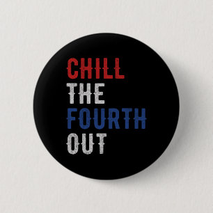 Die vierte Unabhängigkeitsflagge der USA auf Platz Button