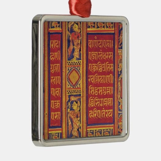 Die vierzehn Träume der Königin Trisala Silbernes Ornament (Rechts)