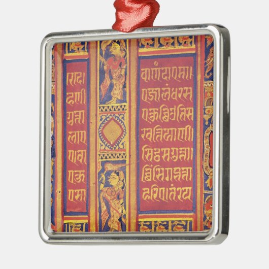 Die vierzehn Träume der Königin Trisala Silbernes Ornament (Links)