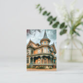 Die Viktorianische Ära von 1837 bis 1901 Visitenkarte (Stehend Vorderseite)