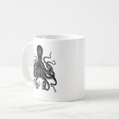 Die viktorianische Krake Kaffeetasse (Vorderseite Links)
